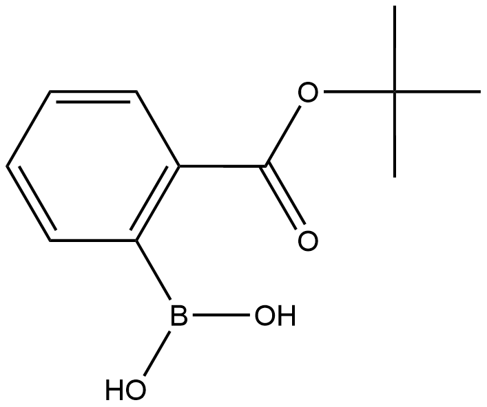 2-(TERT-BUTOXYCARBONYL)PHENYLBORONIC ACID Structural