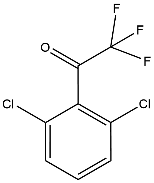 2,6-DICHLORO-2,2,2-TRIFLUOROACETOPHENONE Structural