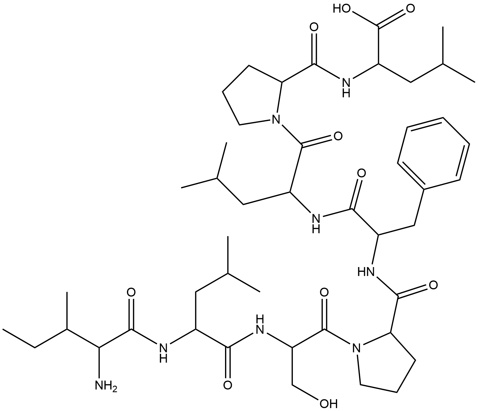 H2N-ILSPFLPL-OH Structural
