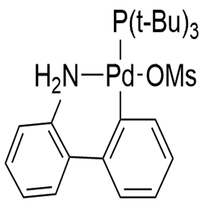 Methanesulfonato[di-t-butyl(n-butyl)phosphine](2'-amino-1,1'-biphenyl-2-yl)palladium(II) dichloromethane