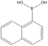 1-Naphthylboronic acid Structural Picture