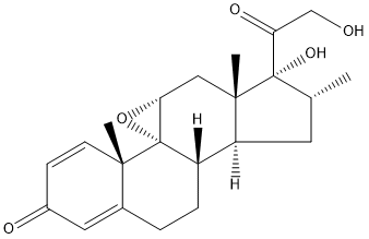 (11α,16α)-9,11-Epoxy-17,21-dihydroxy-16-Methylpregna-1,4-diene-3,20-dione