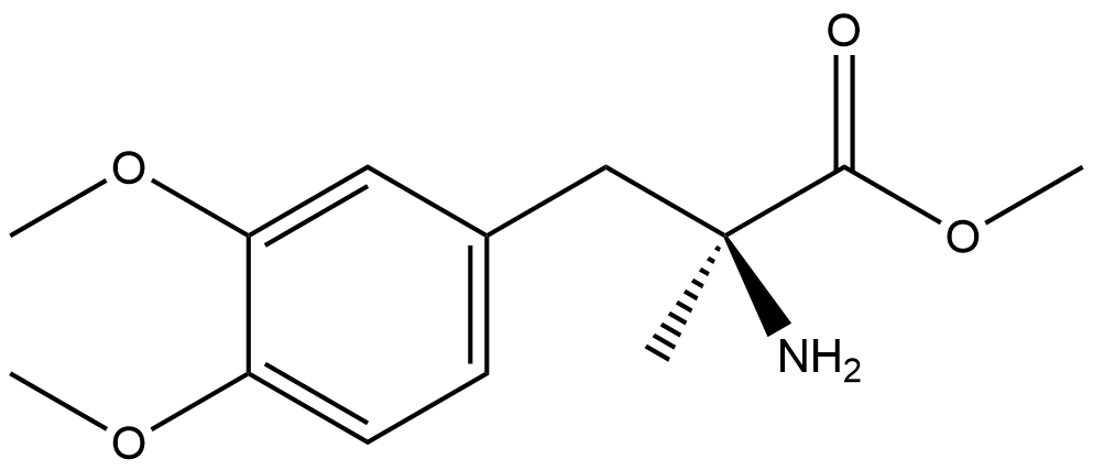 methyl 3-methoxy-O,beta-dimethyl-L-tyrosinate Structural