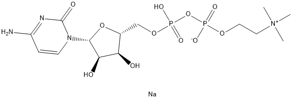Citicoline sodium Structural Picture