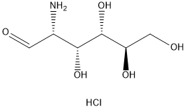 D-Glucosamine hydrochloride Structural
