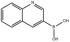 2-Quinolinylboronic acid Structural