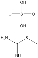 2-Methyl-2-thiopseudourea sulfate Structural