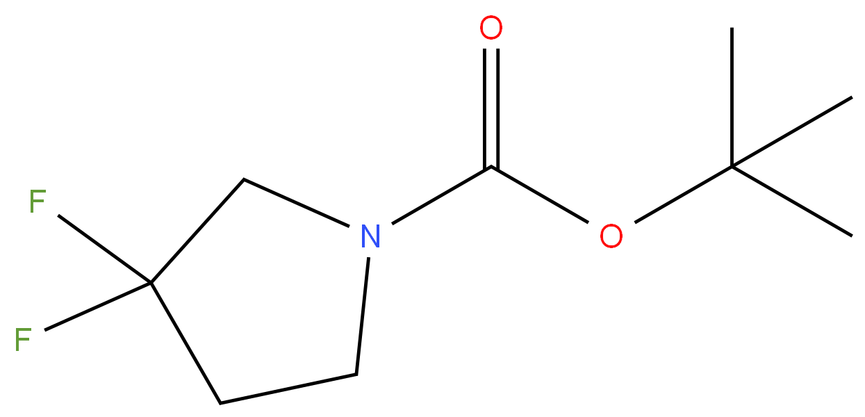 195447-25-7 tert - butyl 3,3 - difluoropyrrolidine - 1 - carboxylate 98%