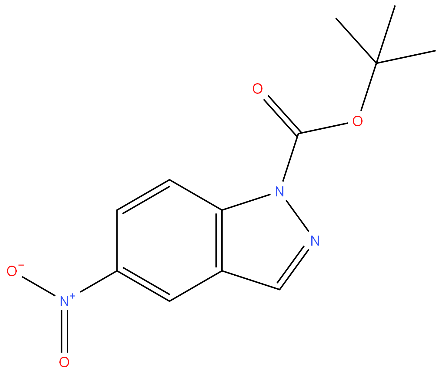 129488-09-1 N-(1)-Boc-5-Nitro-Indazole 98%