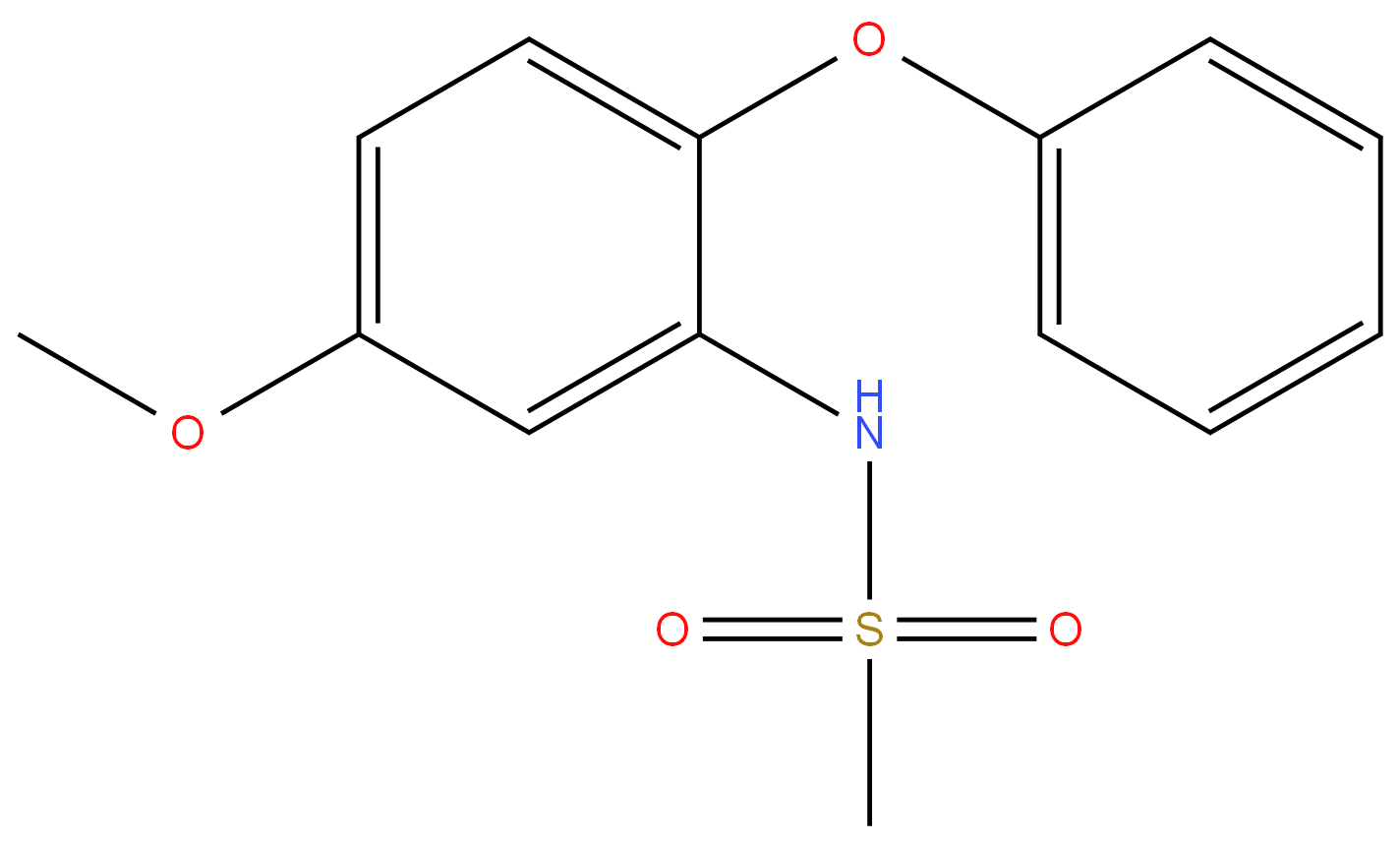 123664-84-6 N-(5-methoxy-2-phenoxyphenyl)methane sulfonamide 99%