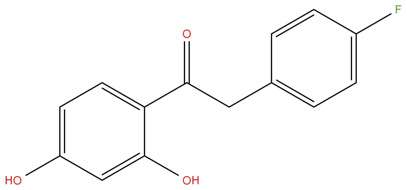 15485-70-8 2,4-Dihydroxyphenyl-4'-fluorobenzylketone 98%