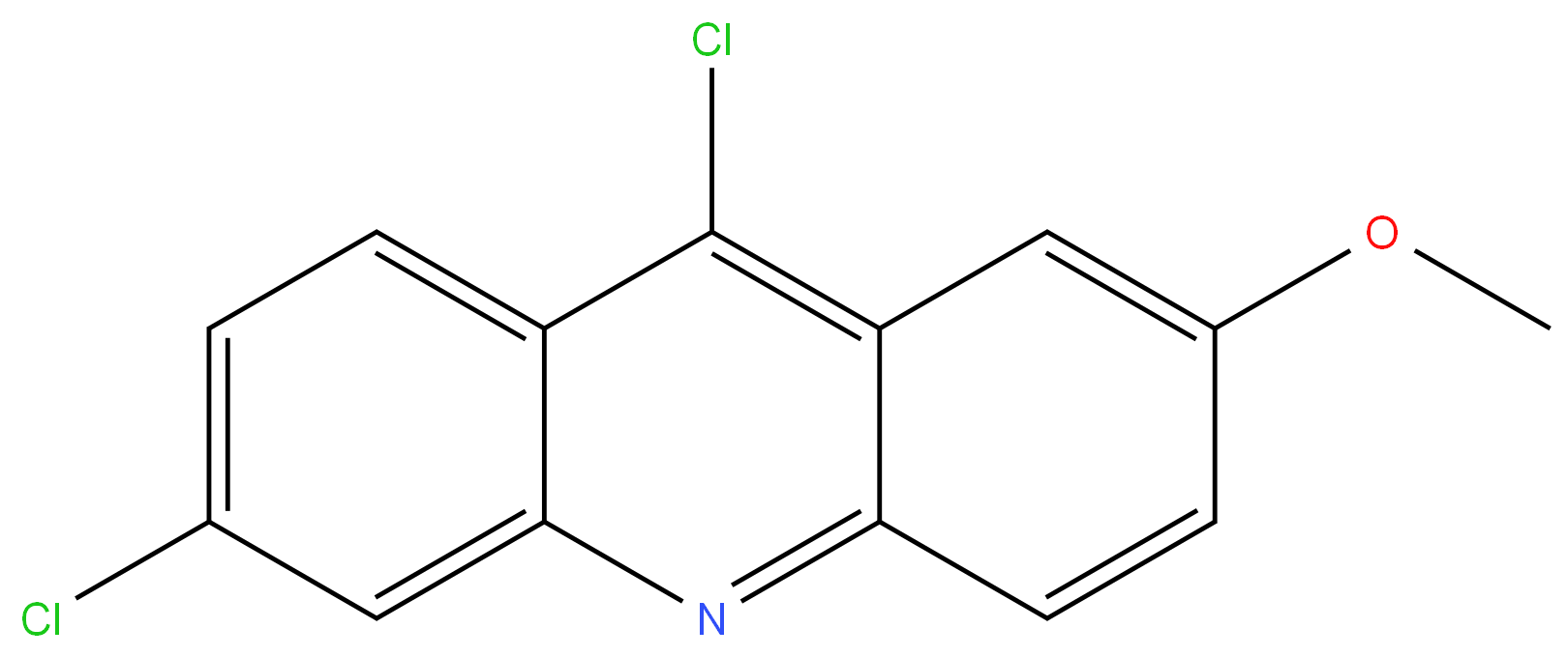 86-38-4 6,9-dichloro-2-methoxy acridine 98%