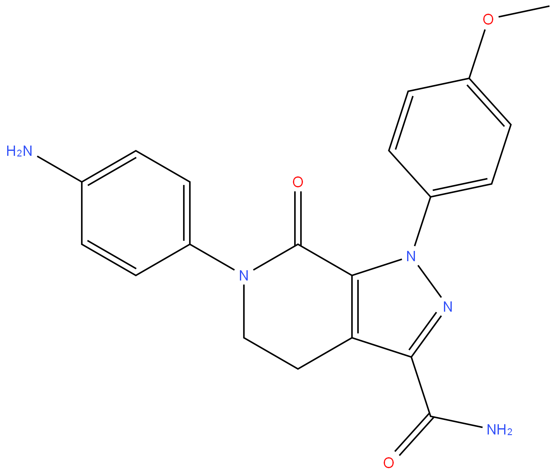 1423803-24-0 Apixaban Amine Amide Impurity 98%