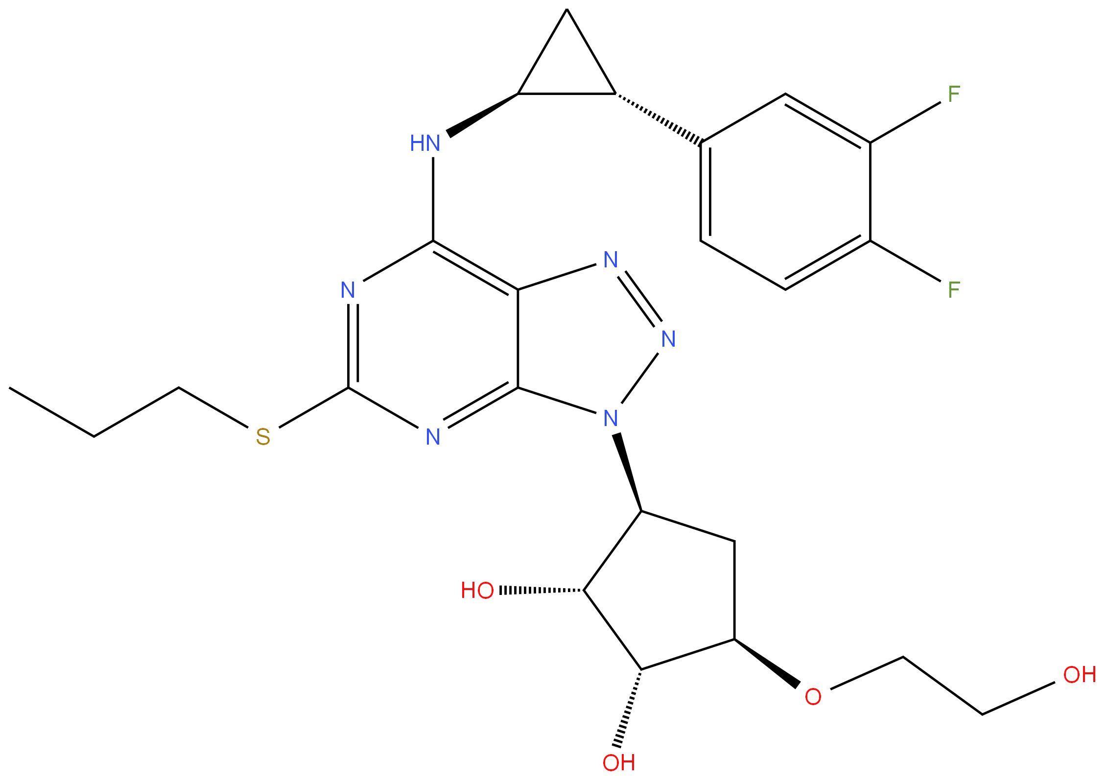 2096989-55-6 Ticagrelor Enatiomer Impurity 98%