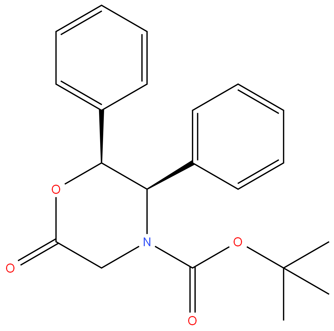 112741-50-1 (2S,3R)-(+)-N-Boc-6-oxo-2,3-diphenylmorpholine 98%