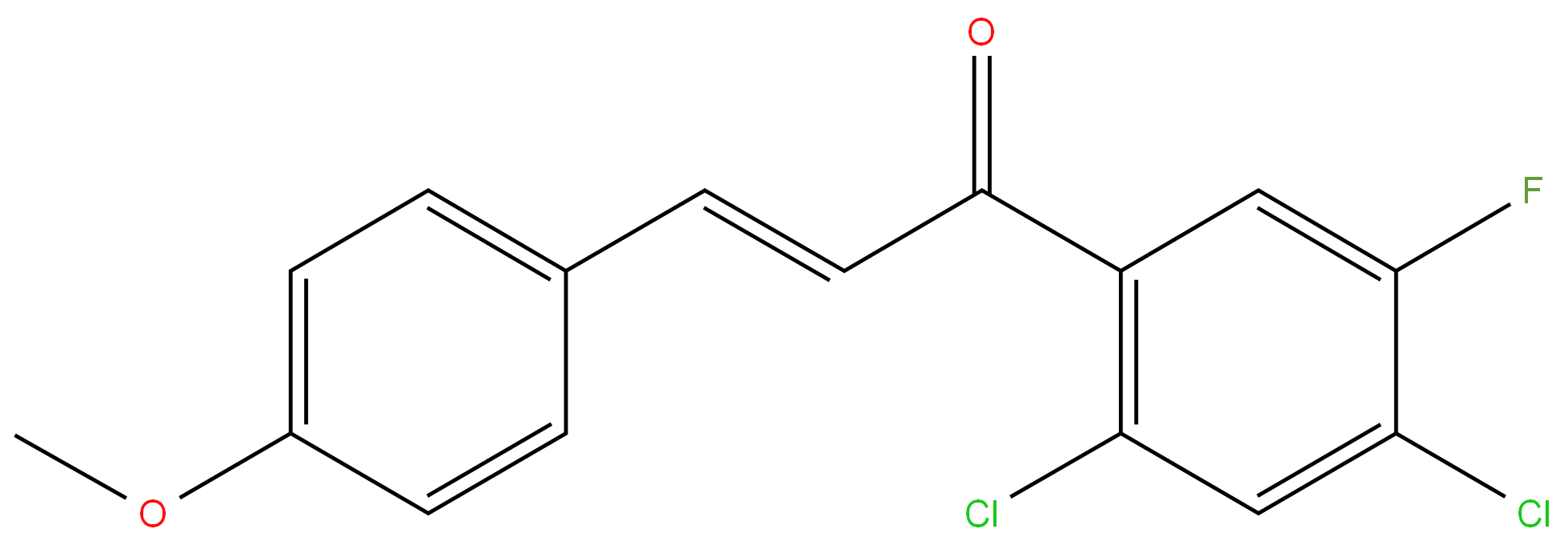 2',4'-Dichloro-5'-fluoro-4-methoxychalcone 98%