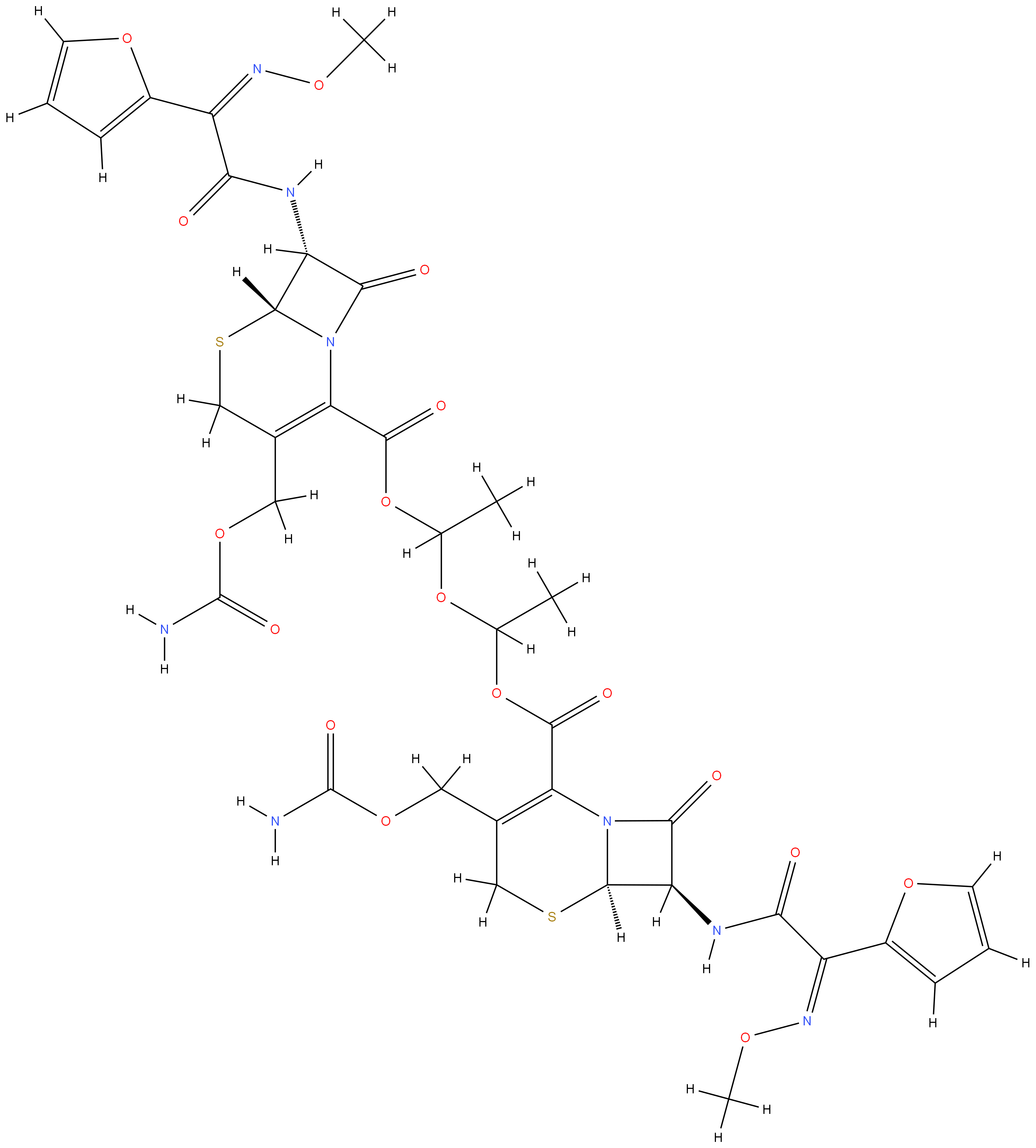 1202925-10-7 Cefuroxime Axetil Dimer 98%