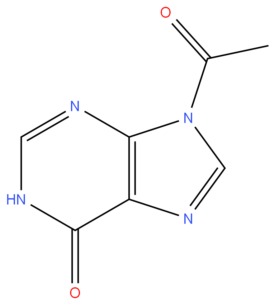 408531-05-5 9-Acetyl-1H-purin-6(9H)-one 96%