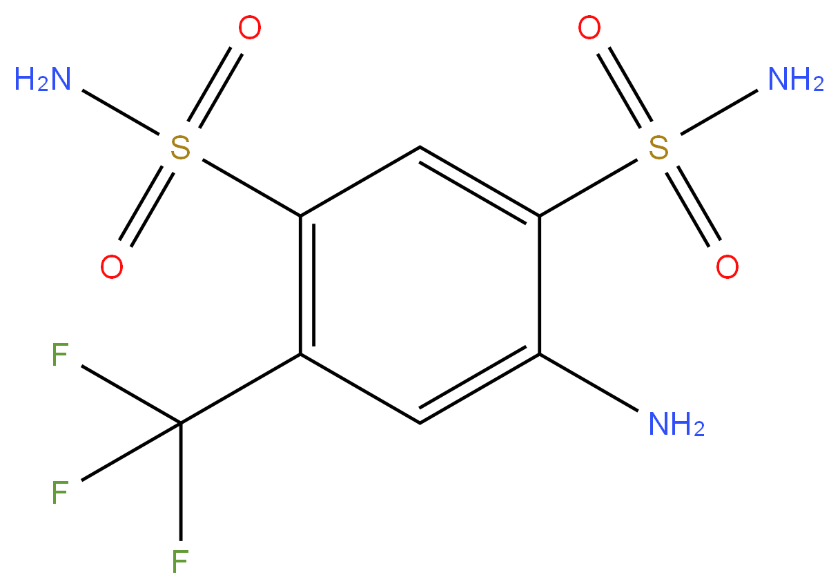 654-62-6 4-AMINO-6- (TRIFLUOROMETHYL)BENZENE-1,3-DISULFONAMIDE (TFMSAA) 99%