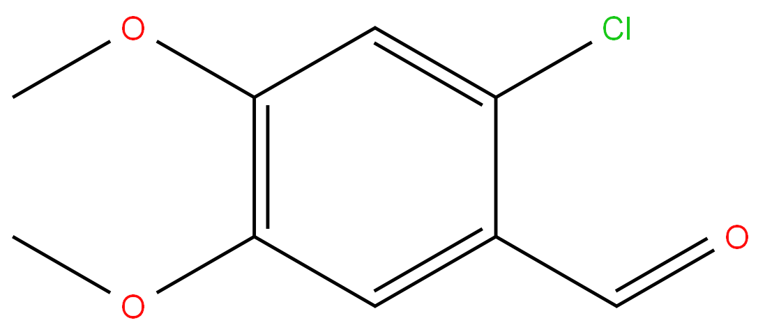 18093-05-5 6-chloro-3,4-dimethoxybenzaldehyde (2-Chloro-3,4-dimethoxybenzaldehyde) 98%