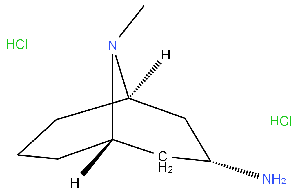 135906‐03‐5 endo‐9‐Methyl‐9‐ azabicyclo[3.3.1]nonan‐3‐amine dihydrochloride 98%