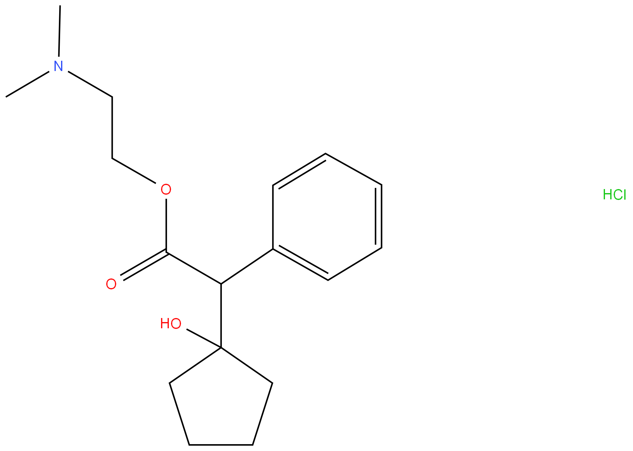 5870-29-1 Cyclopentolate Hydrochloride 98%