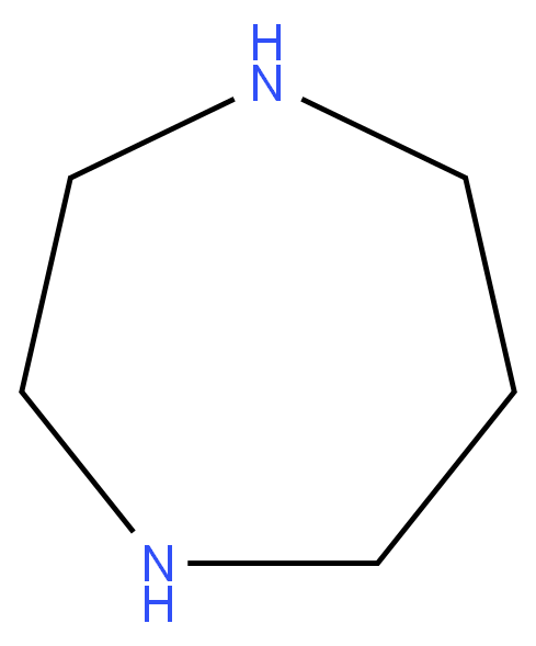 505-66-8 HOMOPIPERAZINE
1,4-Diazacycloheptane,
2,3,4,5,6,7-Hexahydro-1H-1,4-diazepine 98%