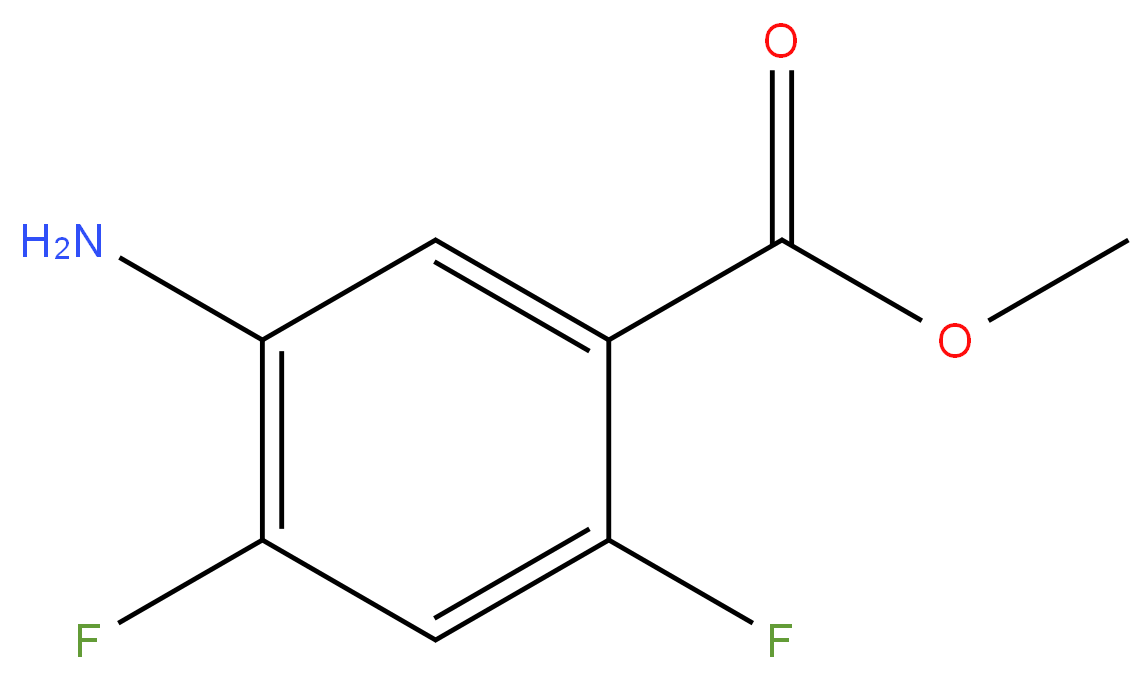 125568-73-2 Methyl 5-amino-2,4-difluorobenzoate 98%