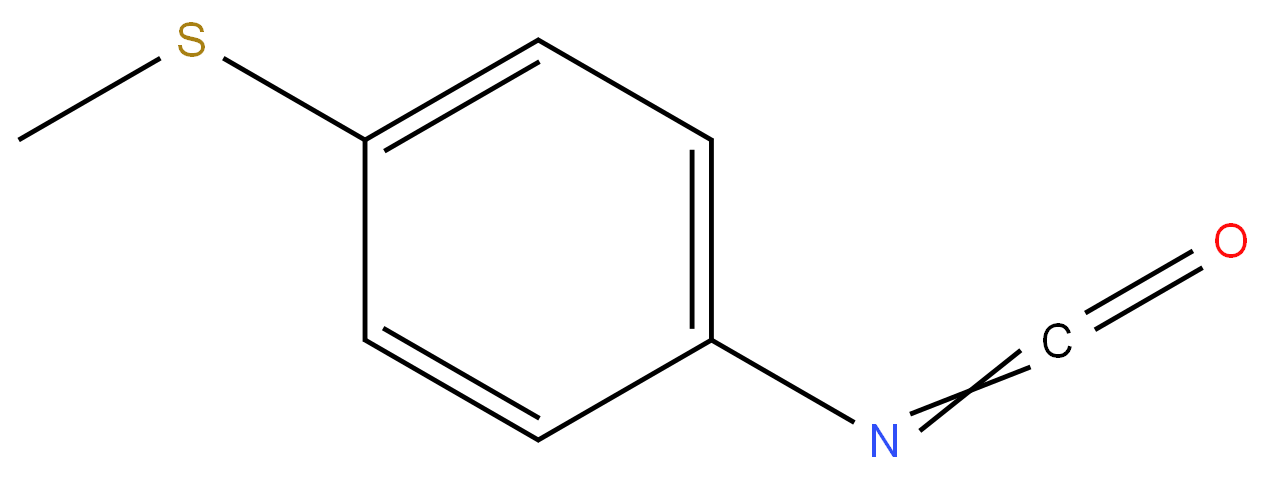 1632-84-4 4-(Methylthio)phenyl isocyanate-97% 99%