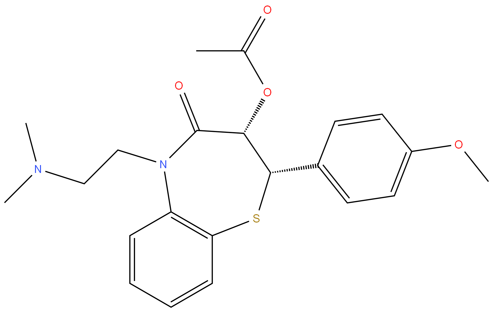 86408-42-6 Desacetyl N, O-Didesmethyl Diltiazem 99%