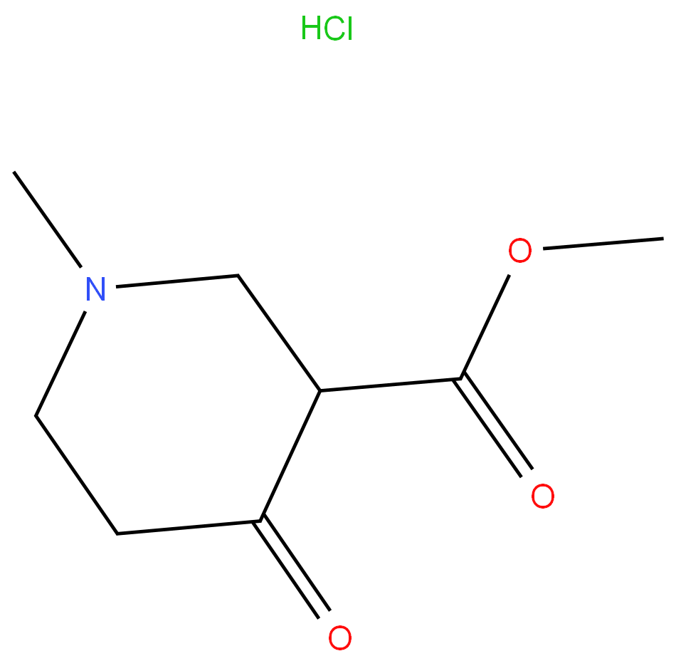 13049-77-9 1-Methyl-3-carbomethoxy-4-piperidone hydrochloride 98%