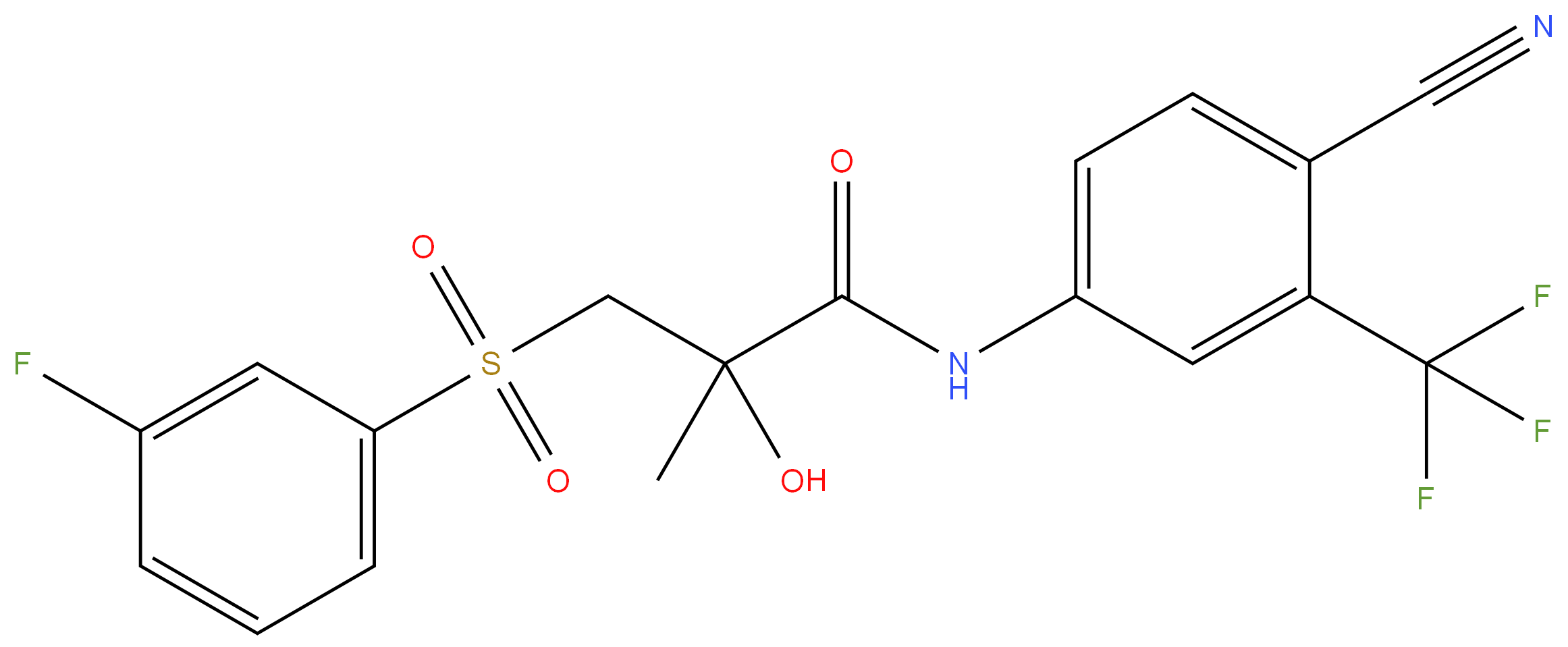 1166228-30-3 Bicalutamide Related Compound B (Bicalutamide 3-Fluoro Isomer) 98%