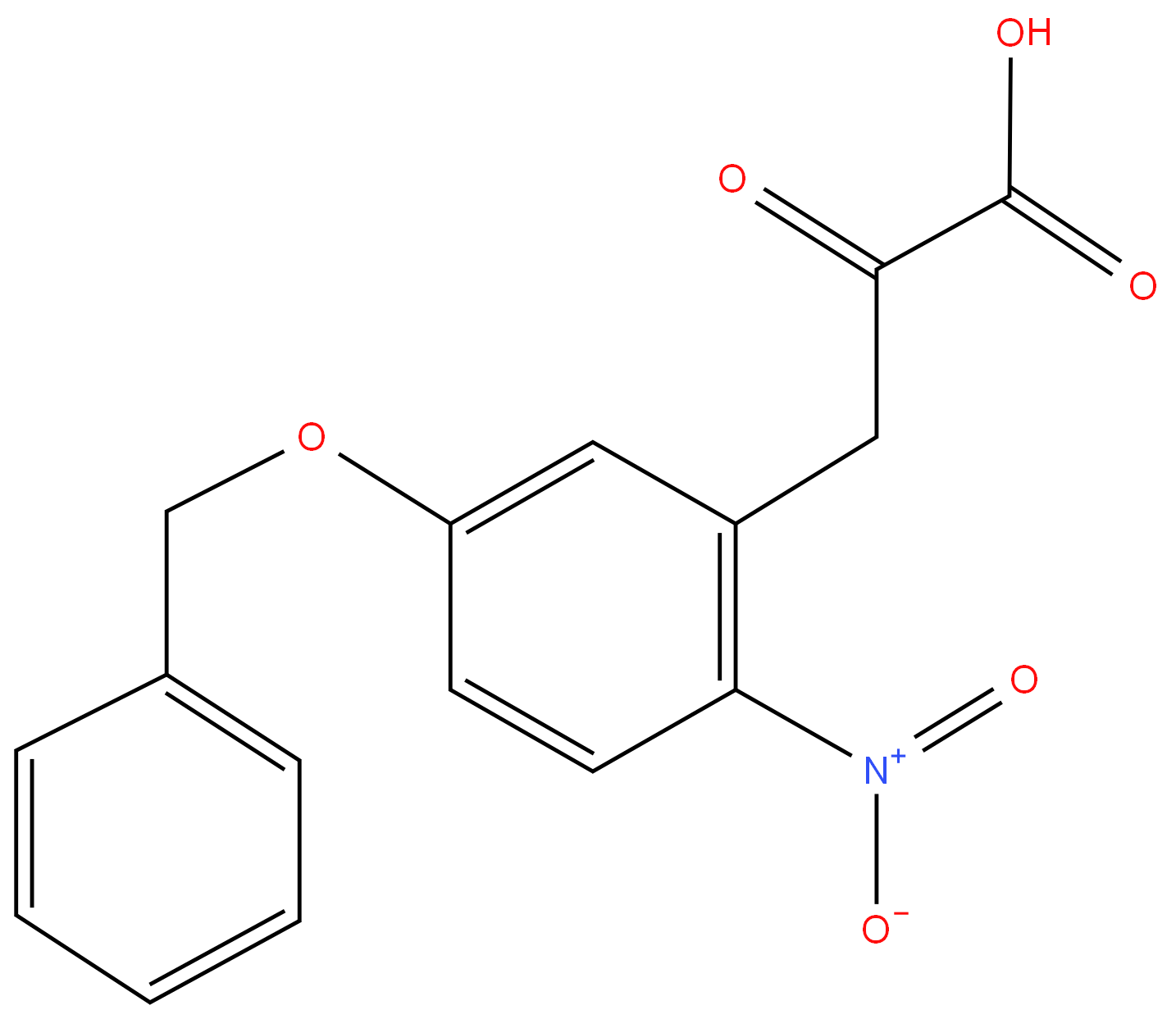 22424-59-5 5-Benzyloxy-2-nitrophenylpyruvic acid- 99%