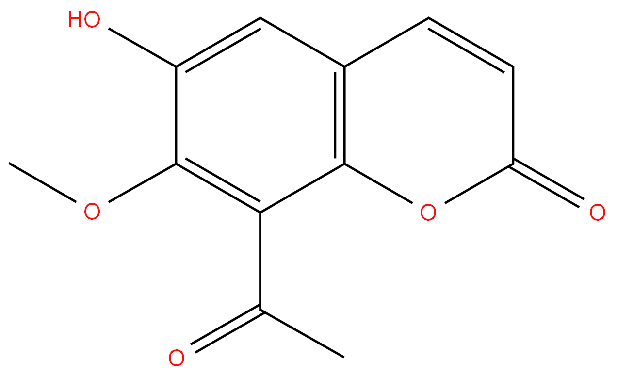 8-Acetyl-6-hydroxy-7-methoxycoumarin 98%