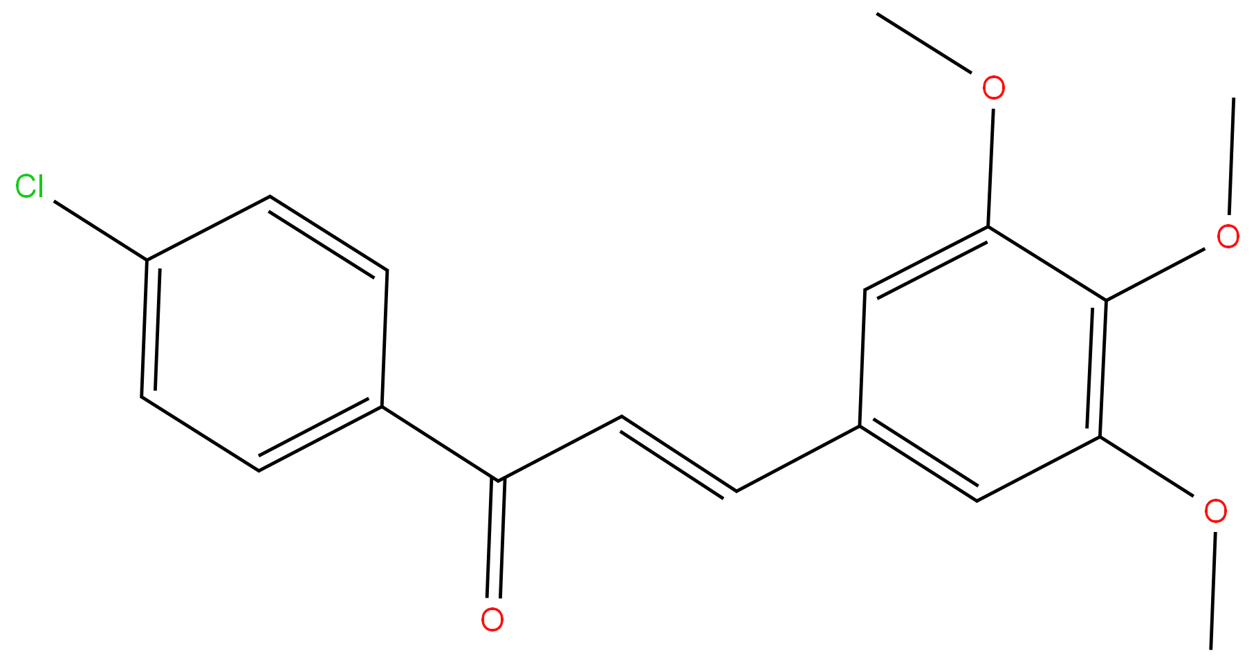 4’-Chloro-3,4,5-trimethoxychalcone 98%