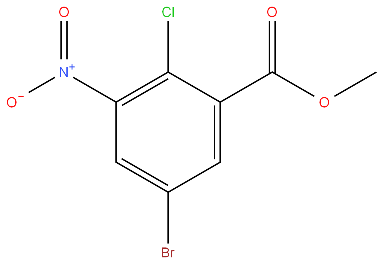 124371-59-1 Methyl 5-bromo-2-chloro-3-nitrobenzoate 98%