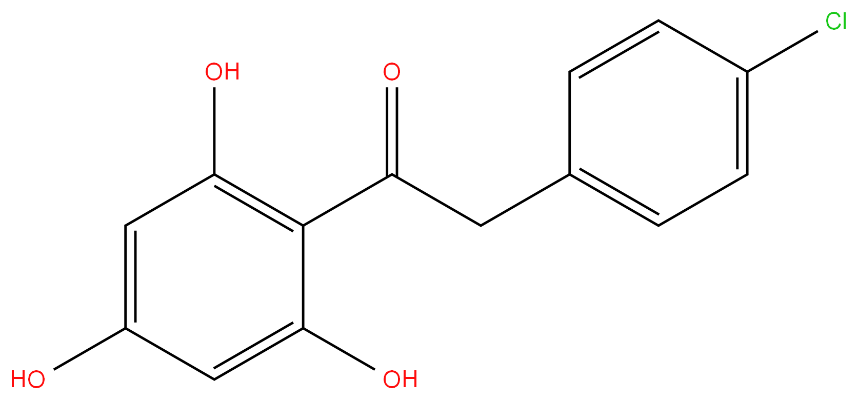 15485-68-4 2(4’-Chlorophenyl)-2’, 4’, 6’-trihydroxyacetophenone 98%