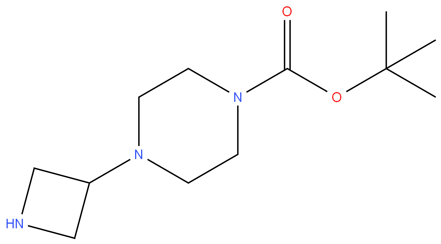 219725-67-4 TERT-BUTYL 4-(AZETIDIN-3-YL)PIPERAZINE-1-CARBOXYLATE 98%