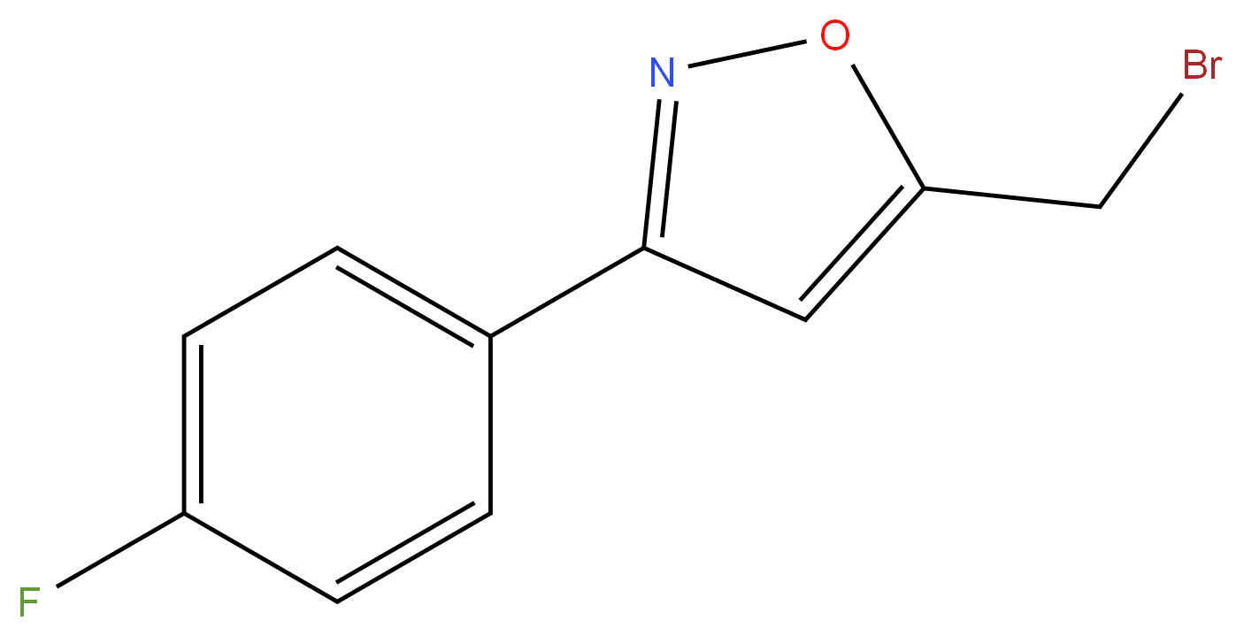 5262-25-9 5-(BROMO METHYL)-3-(4-FLUORO PHENYL) ISOXAZOLE 98%