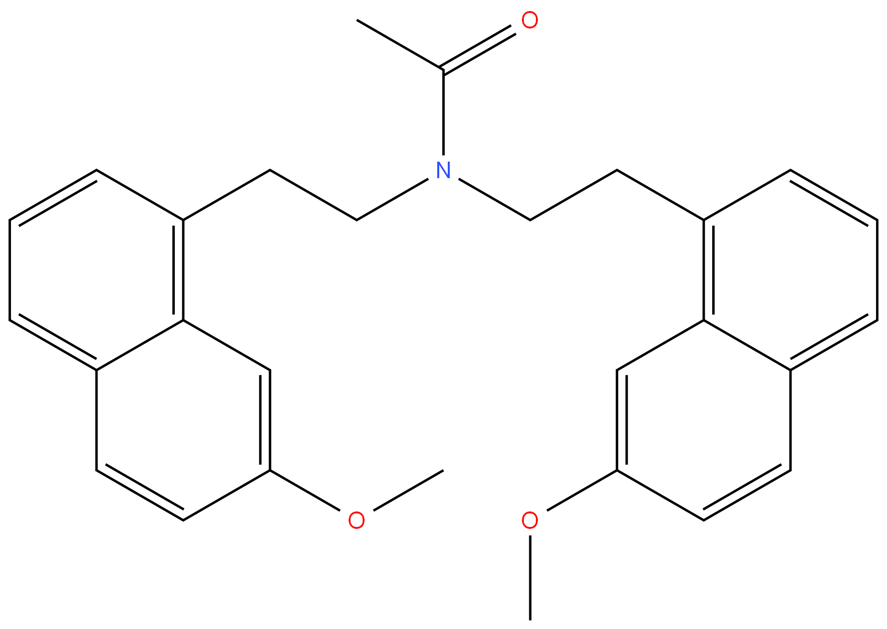 1385018-58-5 Agomelatine Dimer Acetamide 98%