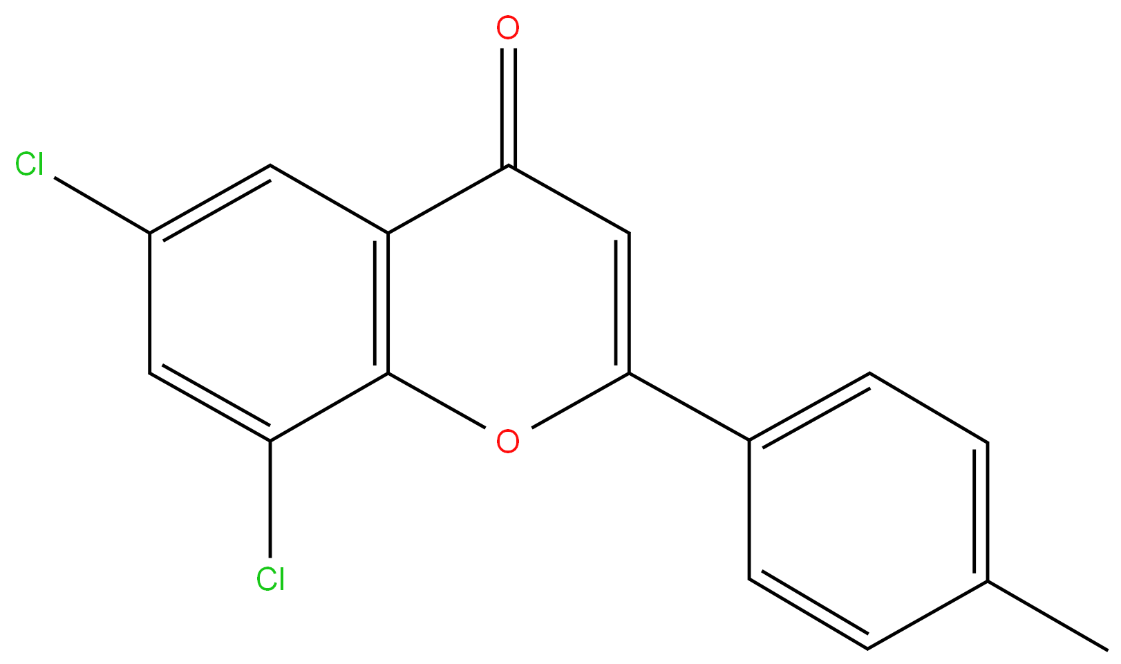 6,8-Dichloro-4-Methylflavone 98%