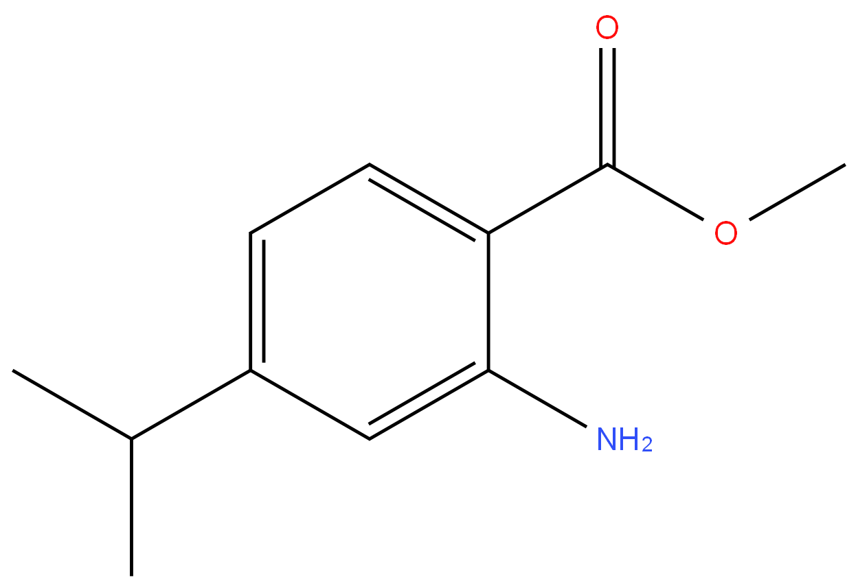 204850-17-9 Methyl 2-amino-4-isopropylbenzoate 98%