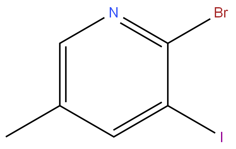 65550-82-5 2-Bromo-3-Iodo-5-Methylpyridine 99%