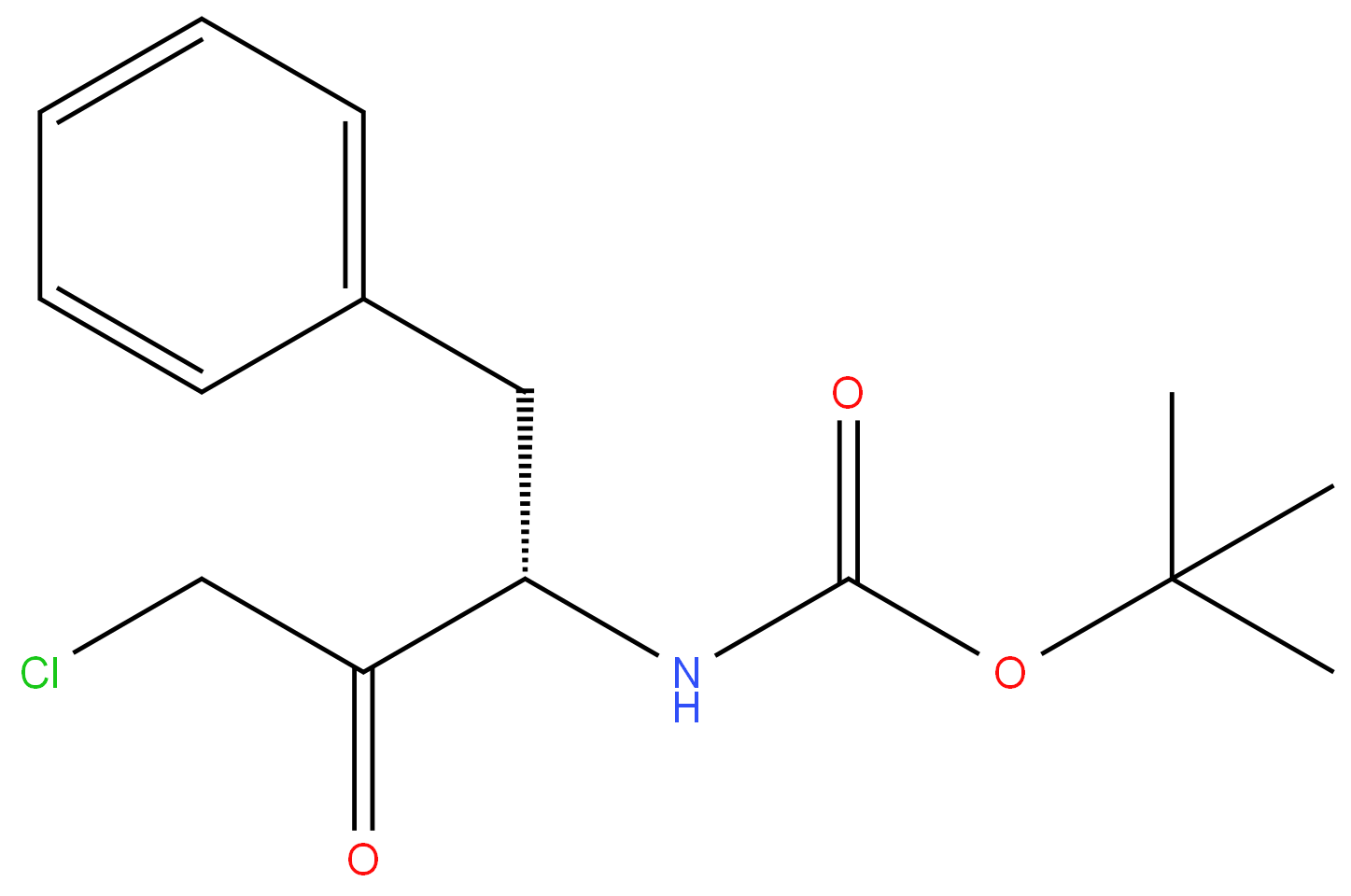 102123-74-0 tert-Butyl [(2S)-4-Chloro-3-Oxo-1-Phenylbutan-2-yl] Carbamate 98%