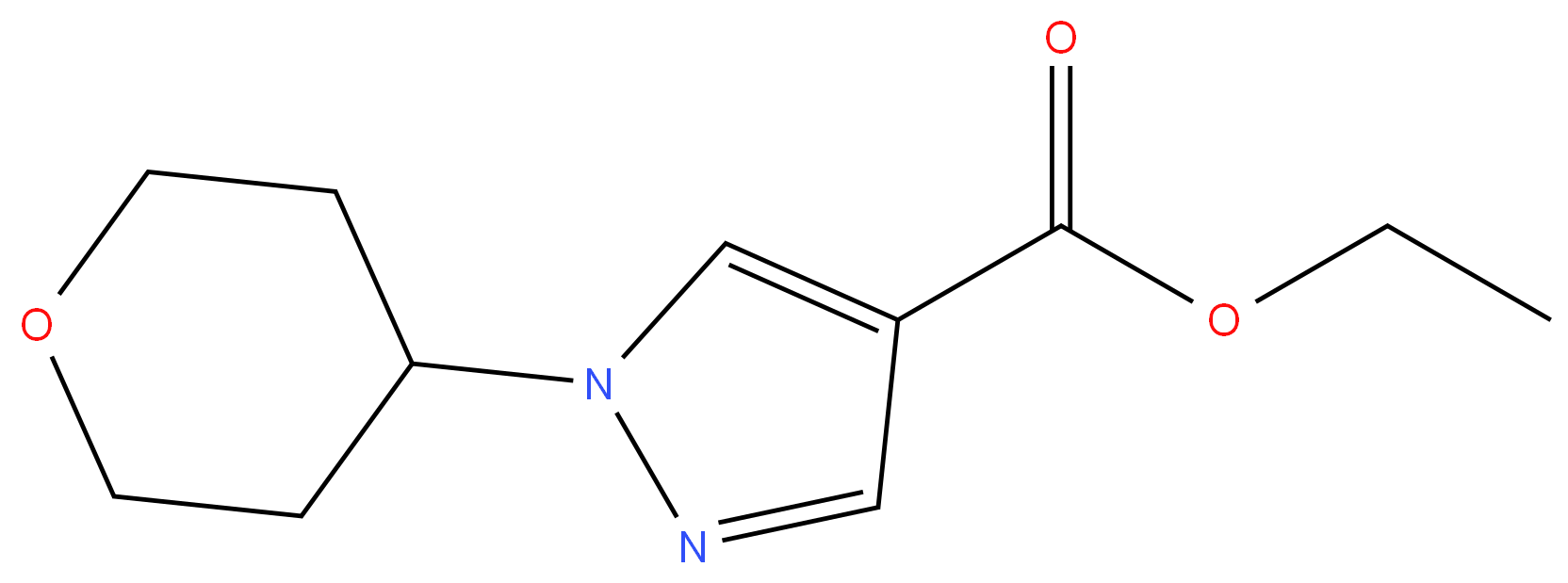 1499823-71-0 ETHYL 1-(TETRAHYDRO-2H-PYRAN4-YL)-1H-PYRAZOLE-4-CARBOXYLATE 98%