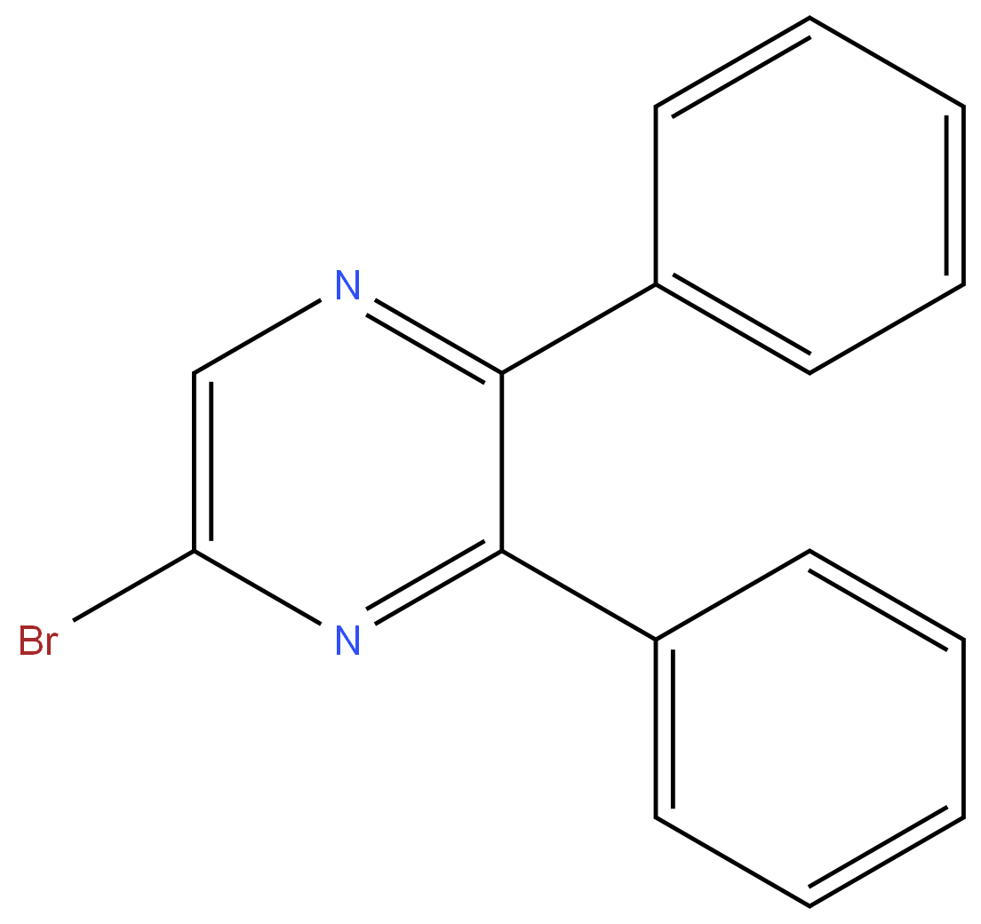 34372-70-0 2-Bromo-5,6-diphenylpyrazine 98%