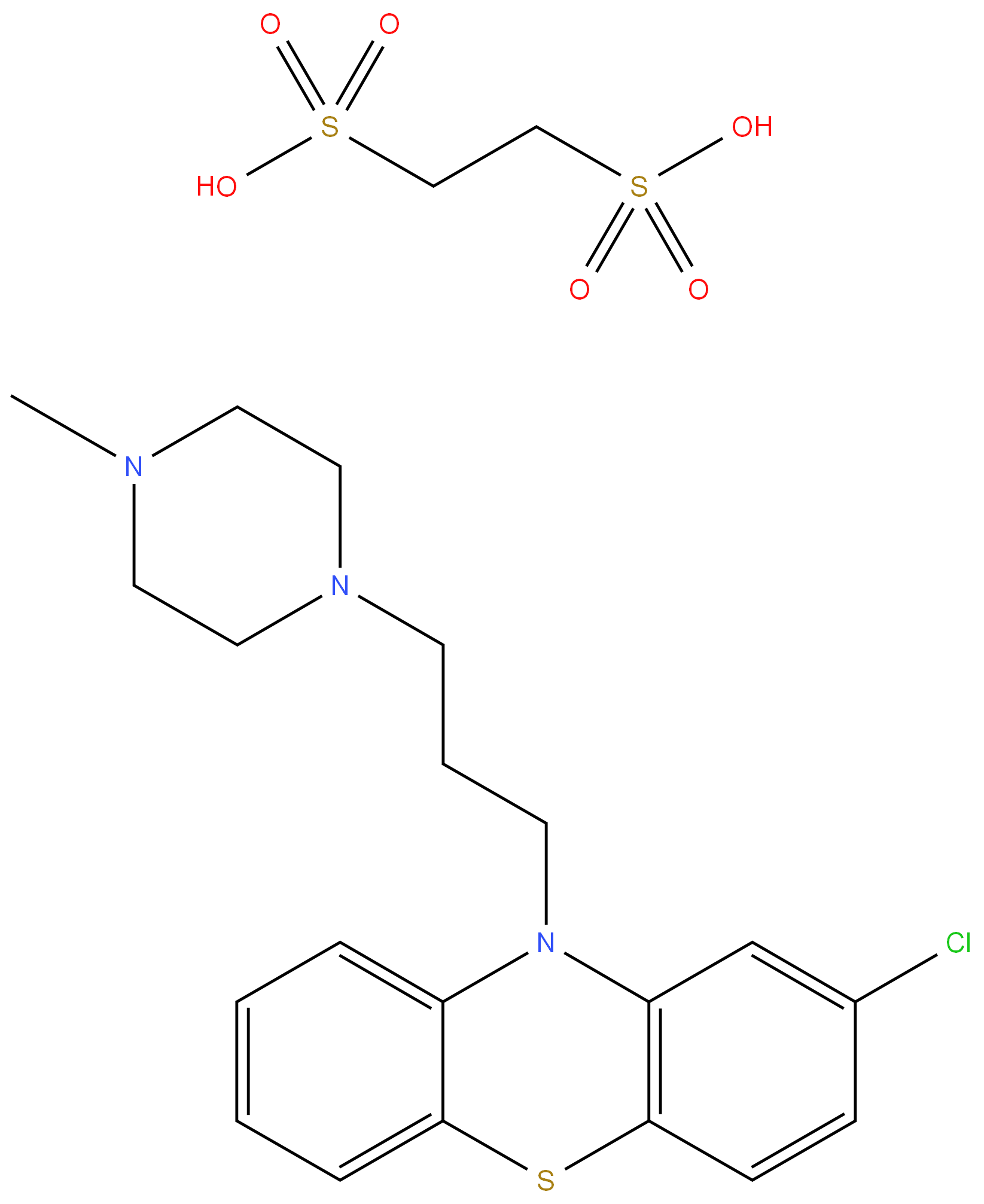 1257-78-9 Prochlorperazine edisylate 98%