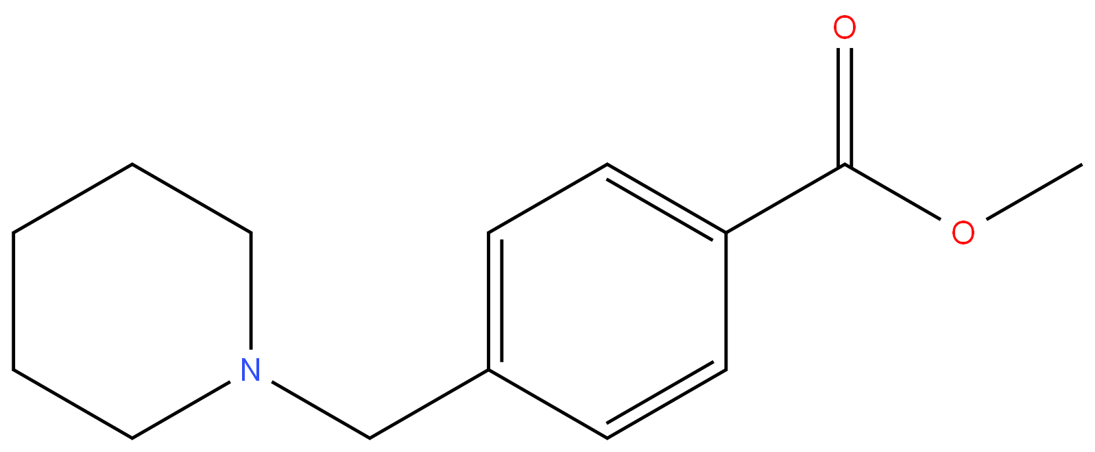 68453-37-2 Methyl 4-((piperidin-1-yl)methyl)benzoate 98%