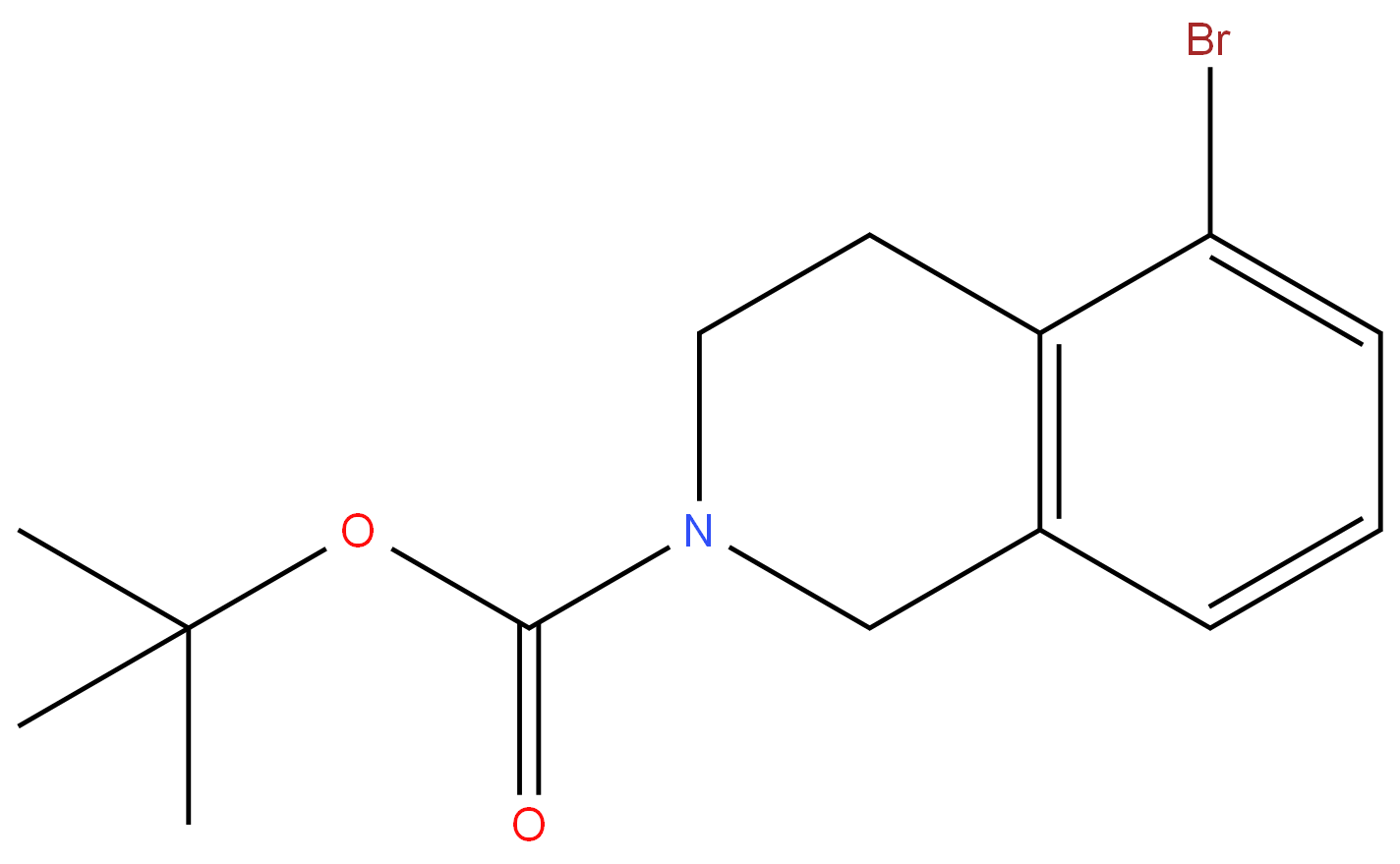 215184-78-4 Tert-butyl 5-bromo-1,2,3,4-tetrahydroisoquinoline-2-carboxylate 98%