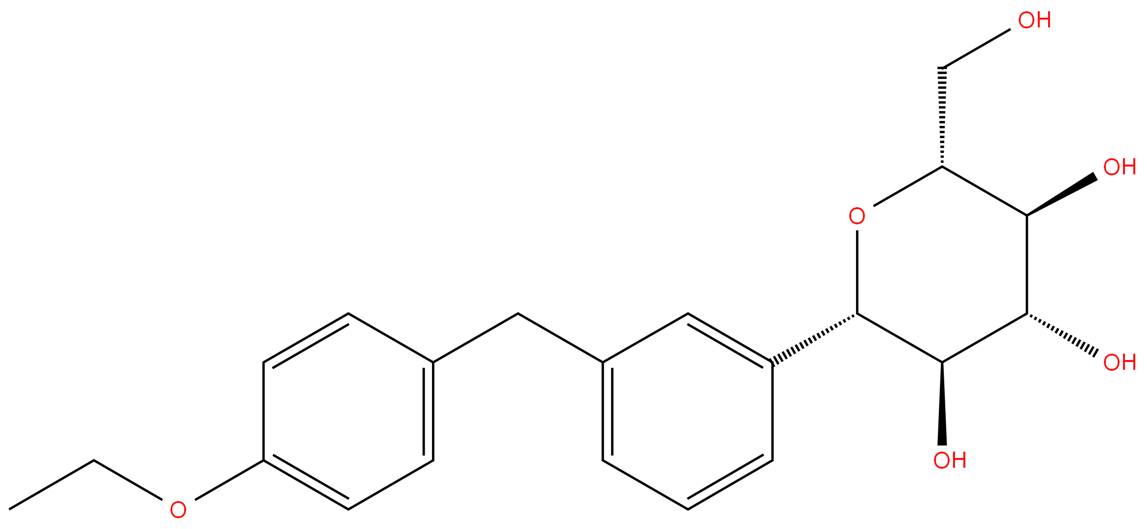 2444702-80-9 Dapagliflozin Deschloro Impurity 95%